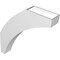 Ekena Millwork 6-in. W x 32-in. D x 36-in. H Thorton Architectural Grade PVC Knee Brace BRCP06X32X36THR - alternate 6